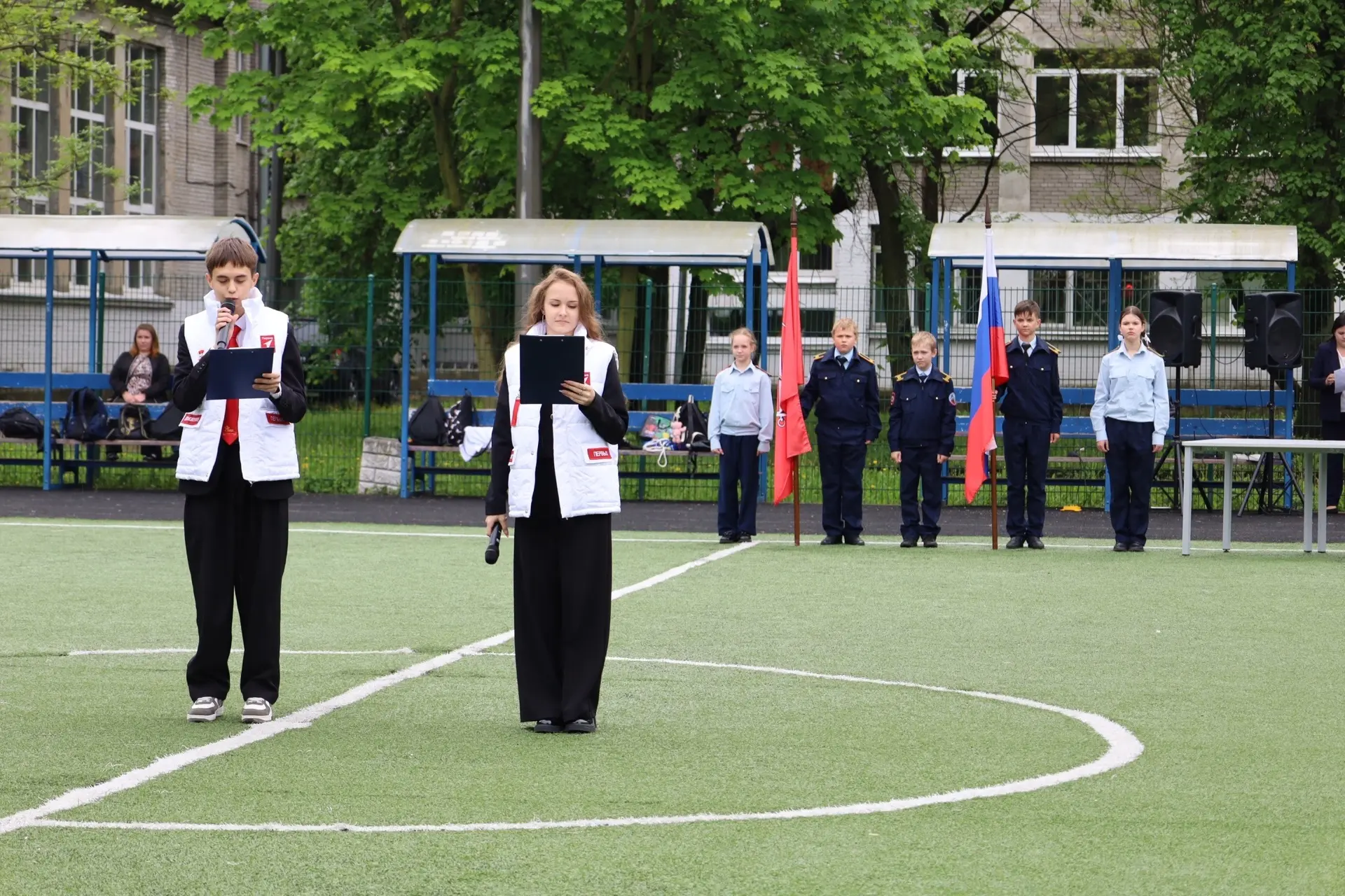 🏆 ТРИУМФ 🏆  Учебный год завершился на высокой ноте!   В торжественной обстановке состоялись линейки 