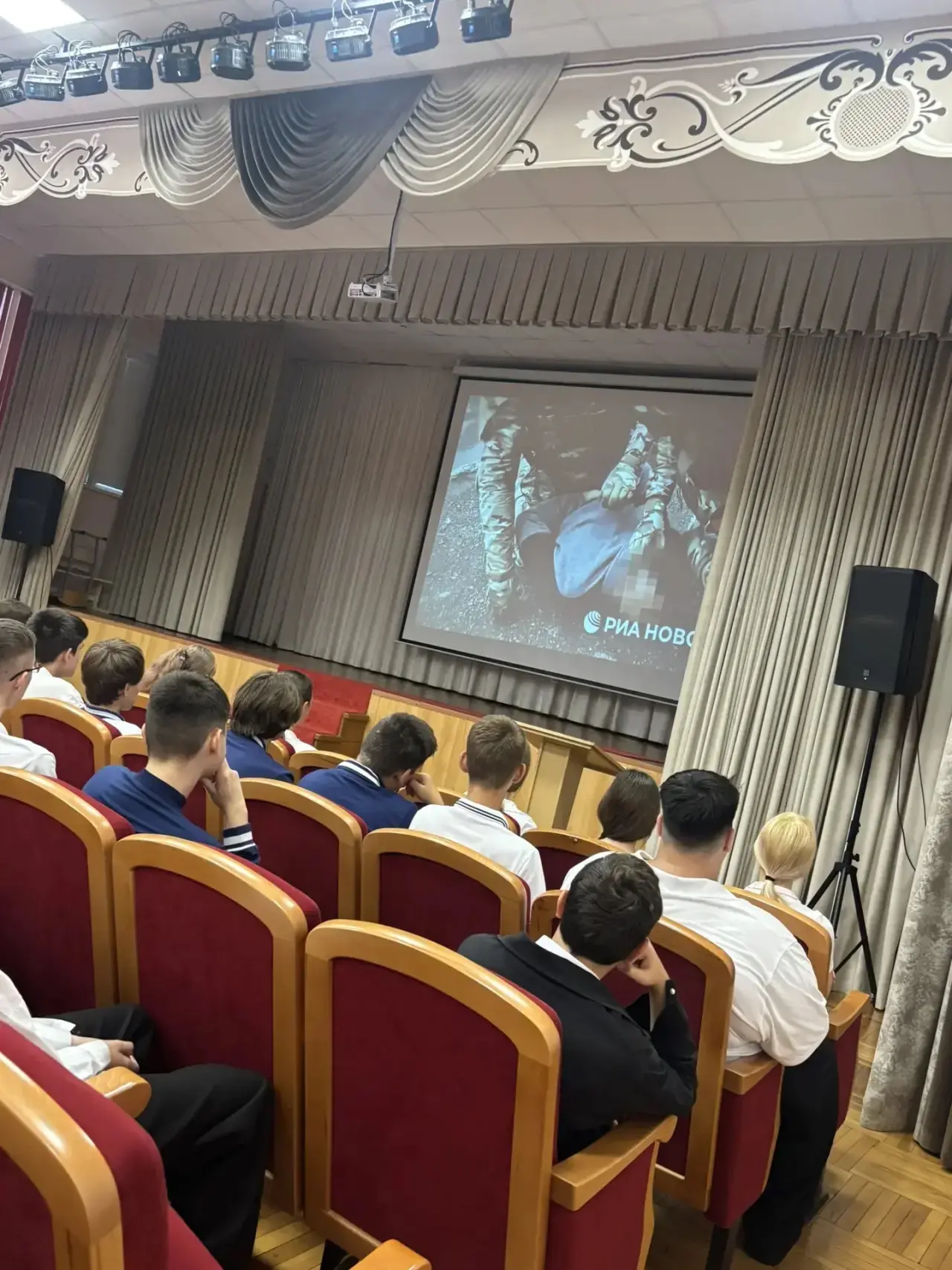 В нашей школе прошёл просмотр фильма «Терроризм за кадром»!