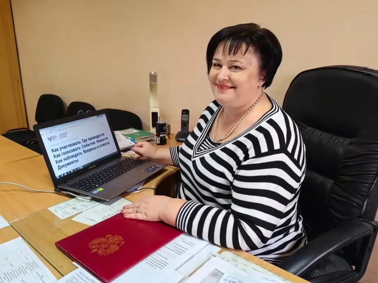 Обращение заведующего Отделом образования Администрации Веселовского района Т.В. Олексюк.