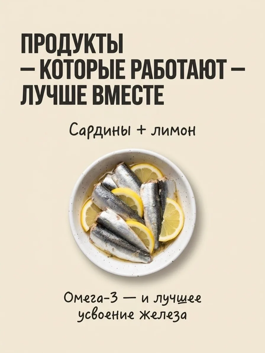 ПРОДУКТЫ, КОТОРЫЕ РАБОТАЮТ ЛУЧШЕ ВМЕСТЕ ✨🥣

Знаешь ли ты, что некоторые продукты усиливают пользу д