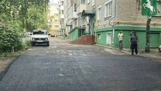 Ремонт тротуаров в Томске завершен на 80%