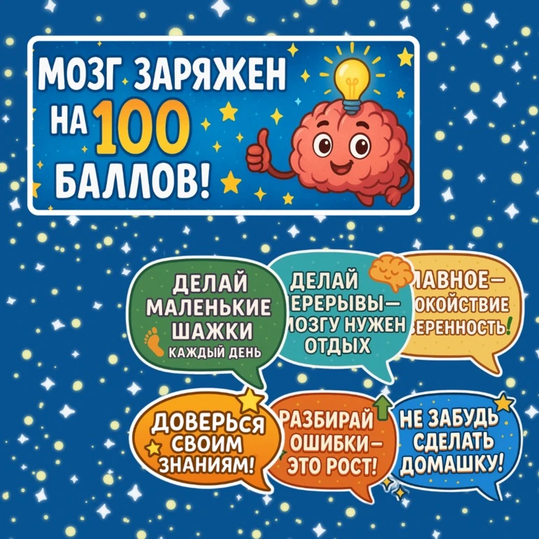 ОГЭ/ЕГЭ - это не страшно. Если начать сейчас.