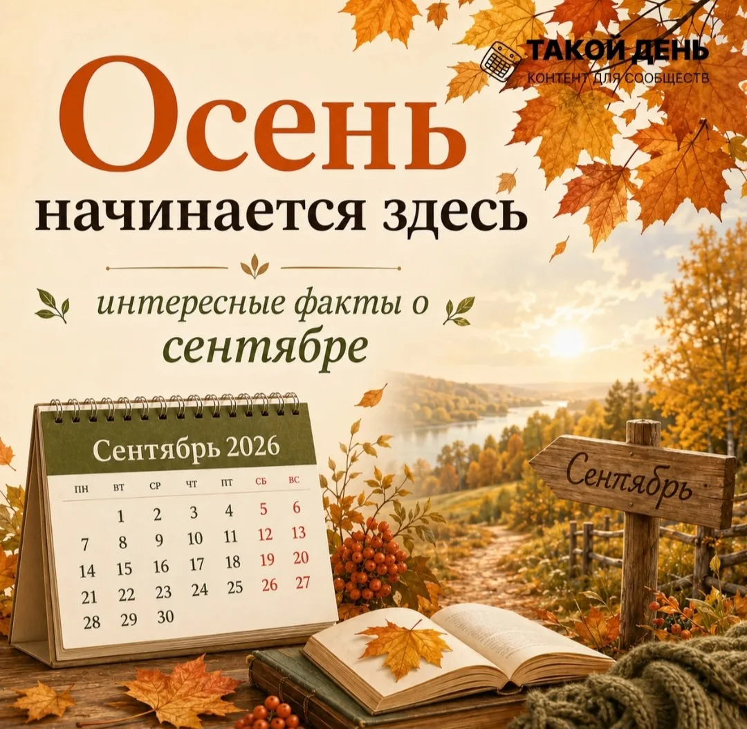 Интересные факты о сентябре