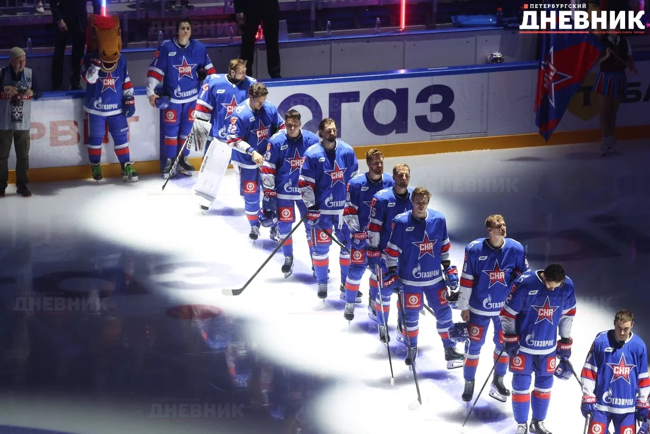 🏒 Дубль Данила Аймурзина не помог СКА обыграть «Северсталь» в Петербурге — 2:5