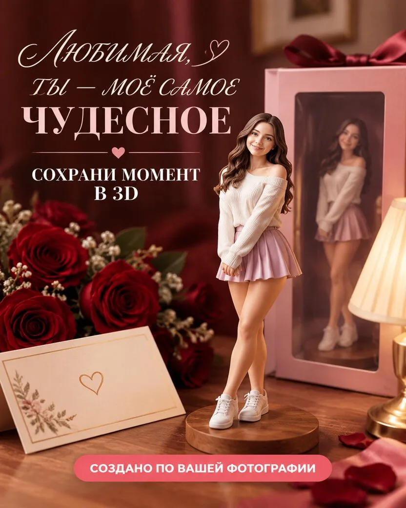 Она не сдержит слез от такого подарка...