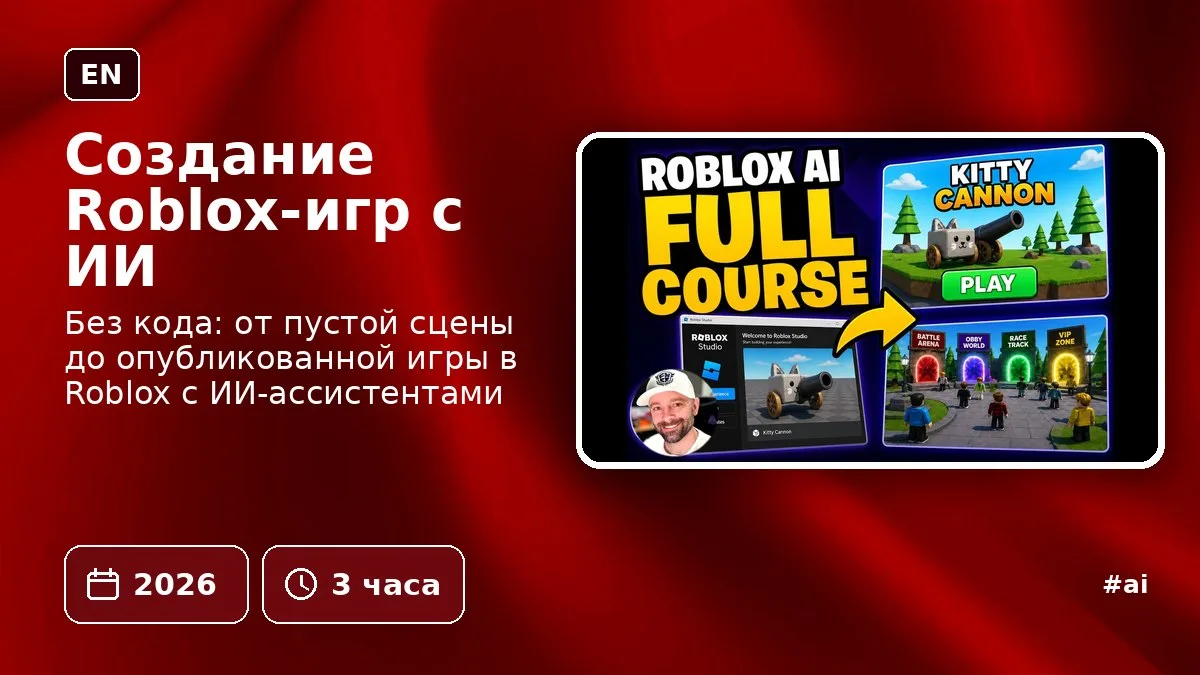 Создание Roblox-игр с ИИ