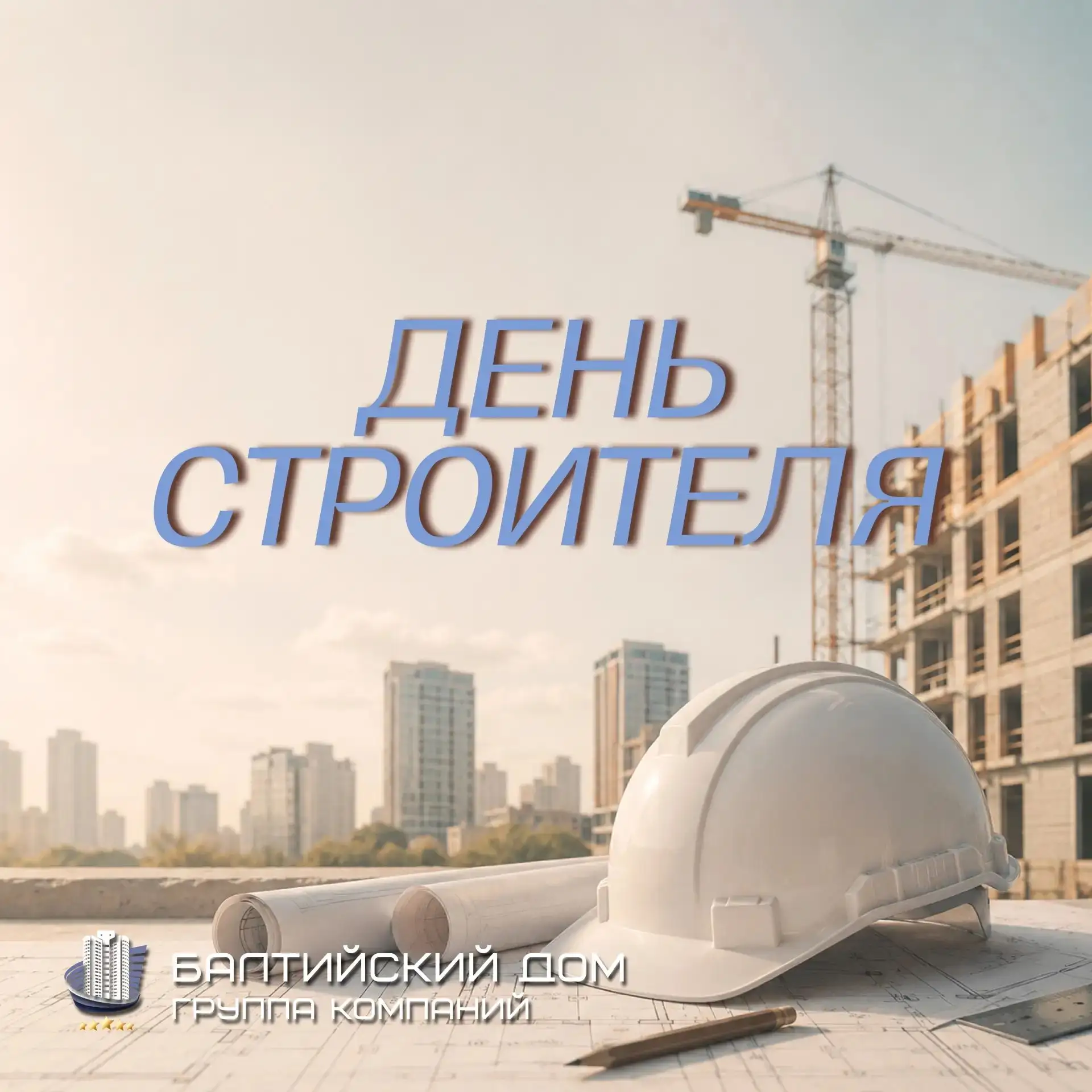 С Днём строителя, друзья!