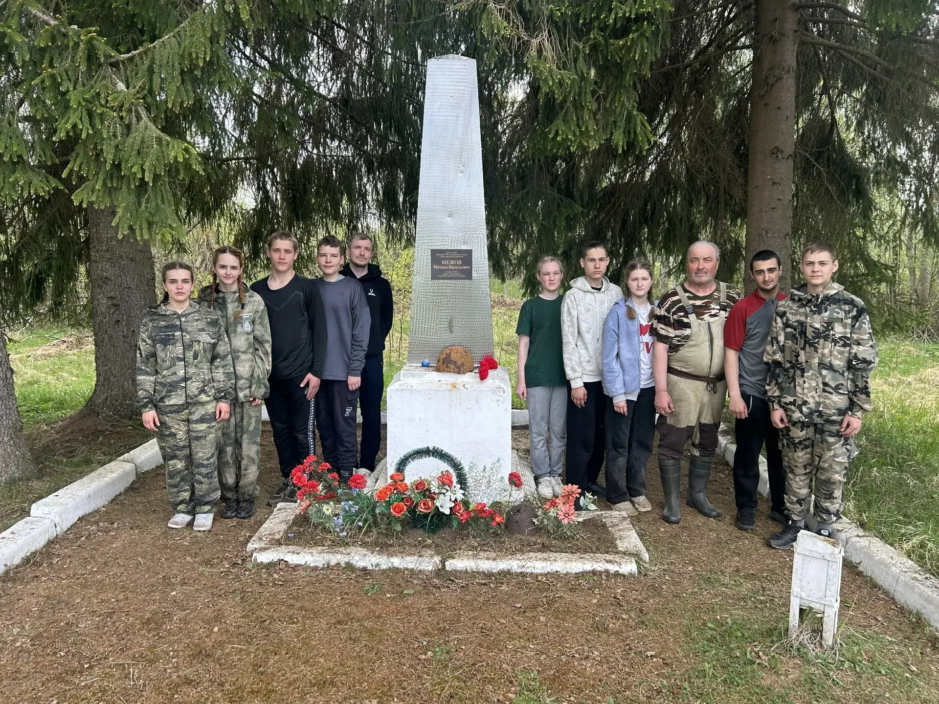 Наши ребята в составе отряда 👍