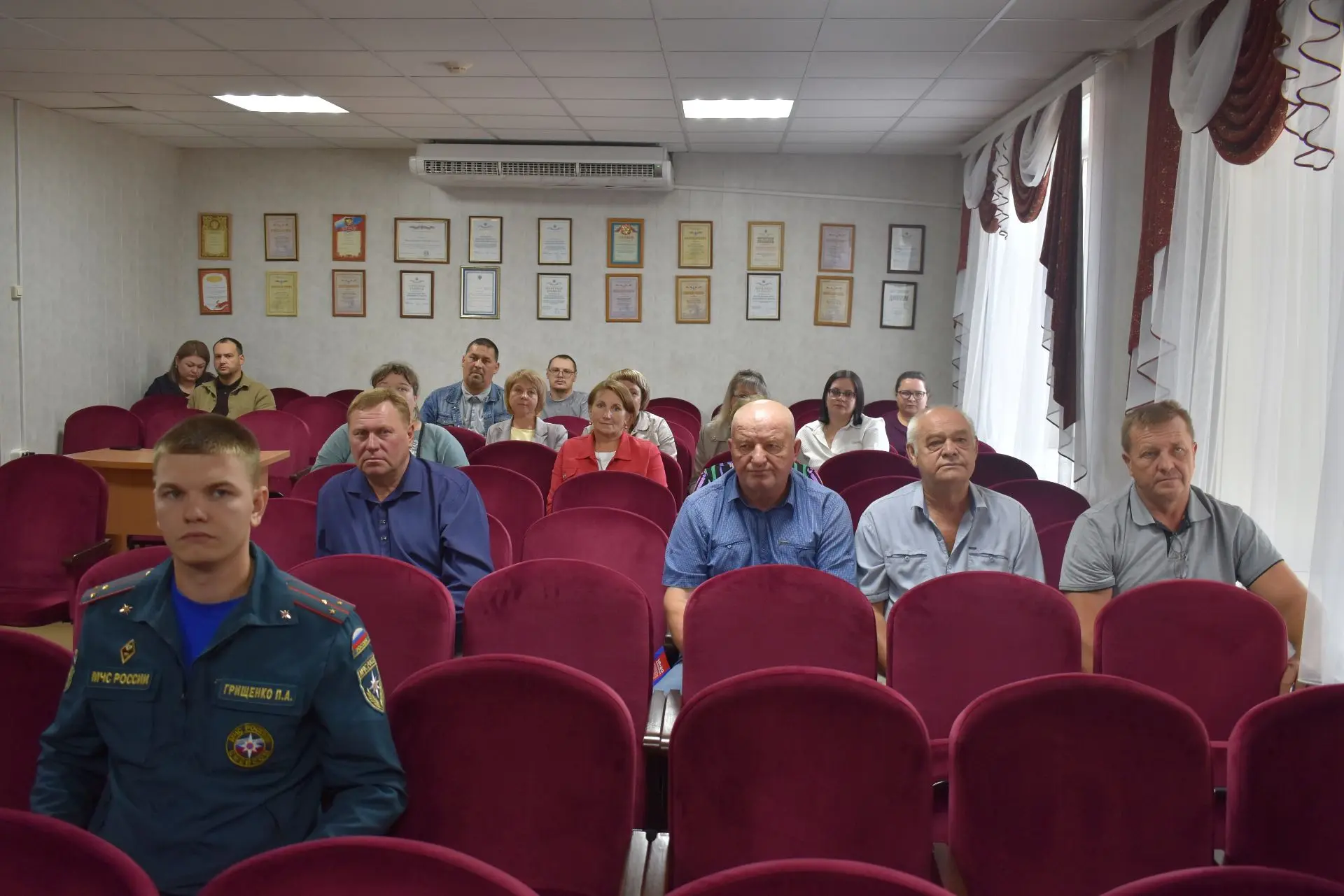 Под руководством главы Краснозерского района Богдана Вячеславовича Луцкого состоялось з...