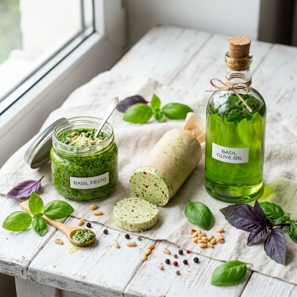 🌿💯 3 лучшие заготовки из базилика

Сохраняем летний аромат на весь год!

💚 1. Легендарный домашни