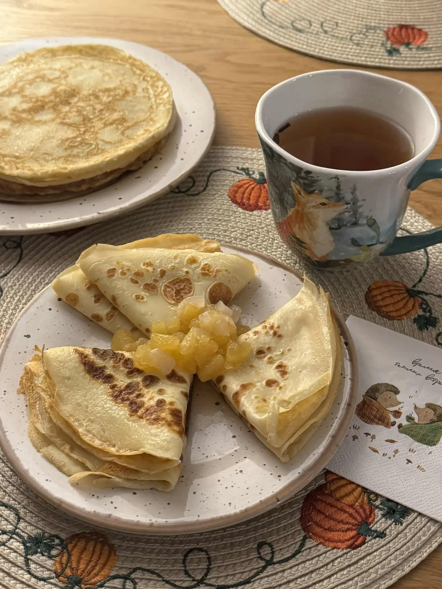 Захотелось вечером испечь блинчиков 🥞