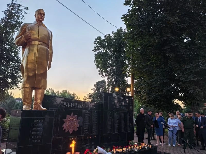 О тех, для кого первый день войны стал днем подвига…
 
Сегодня в 4 часов утра в парке Победы пос. Эн