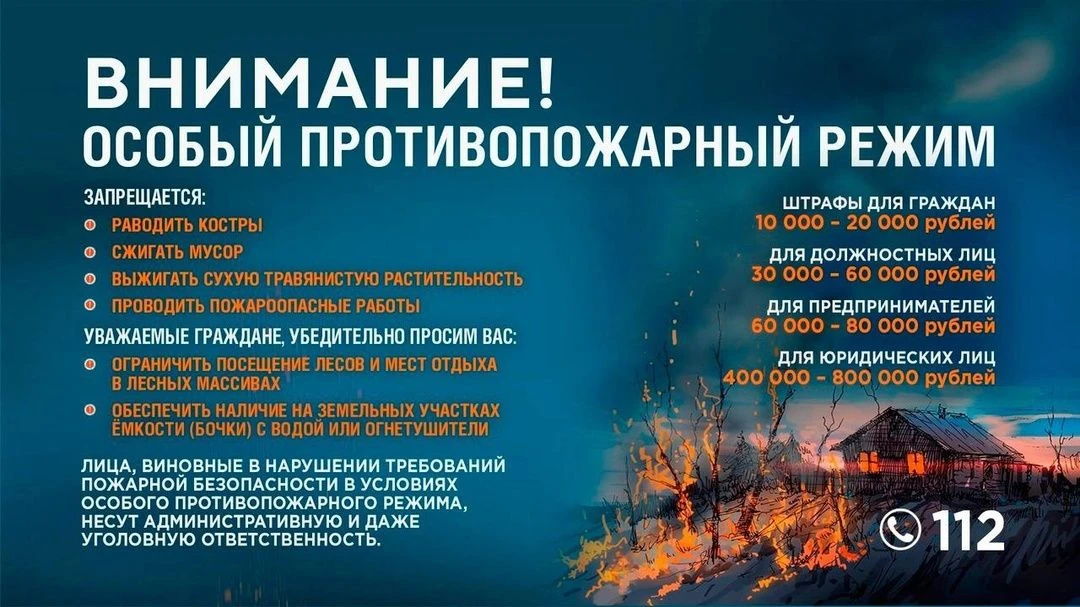 Пожароопасный сезон в Башкортостане: что важно знать