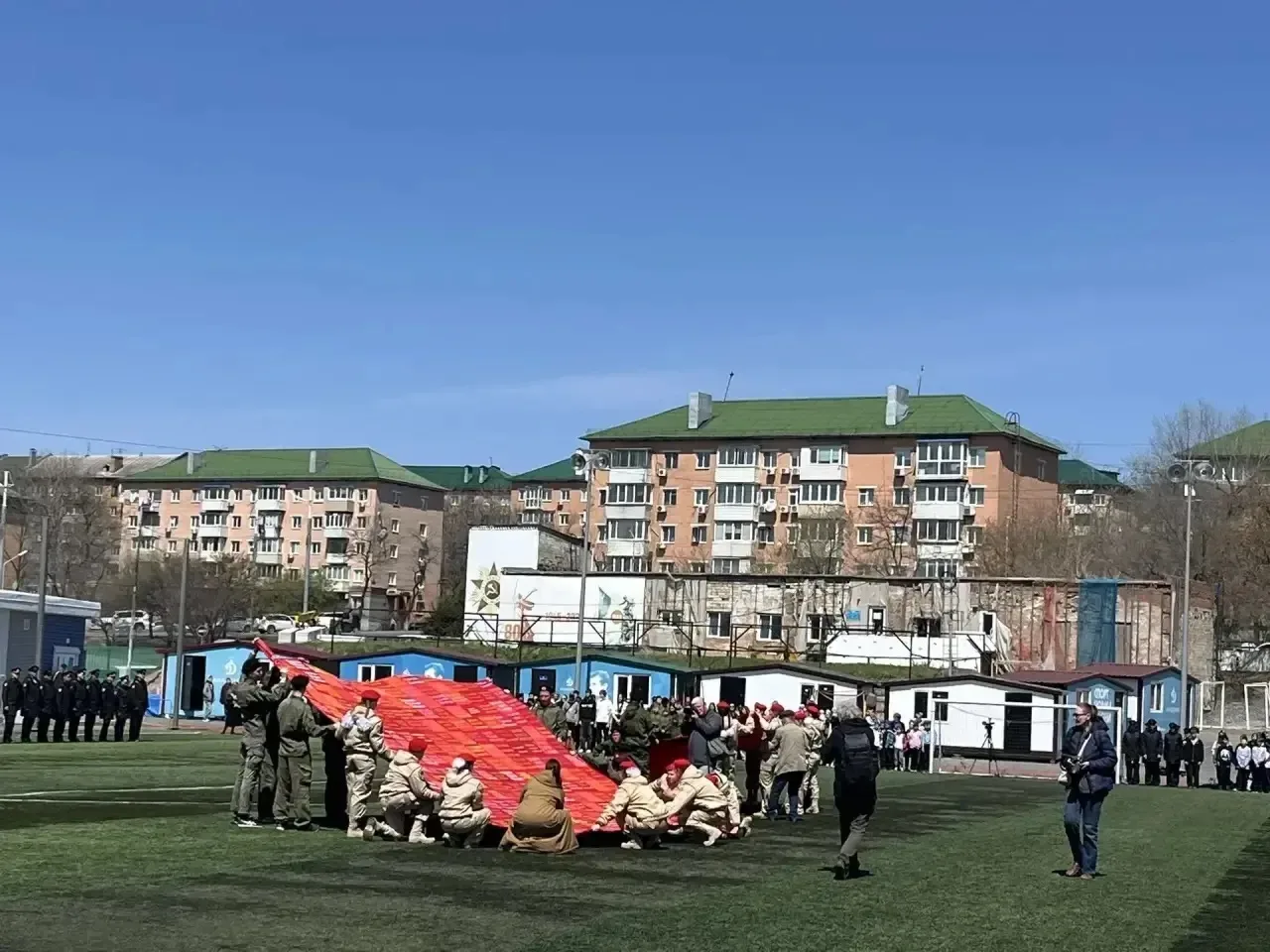 Стартовал муниципальный этап всероссийской военно-патриотической игры «Зарница 2.0»  В игре участвую