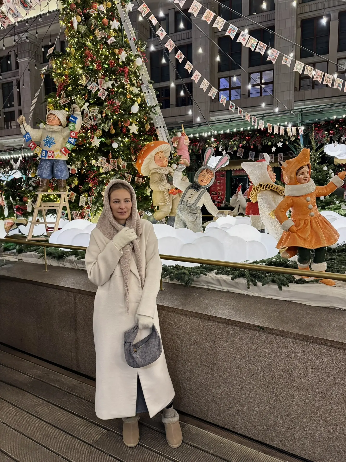 Я в восторге от красоты и убранства Москвы!
