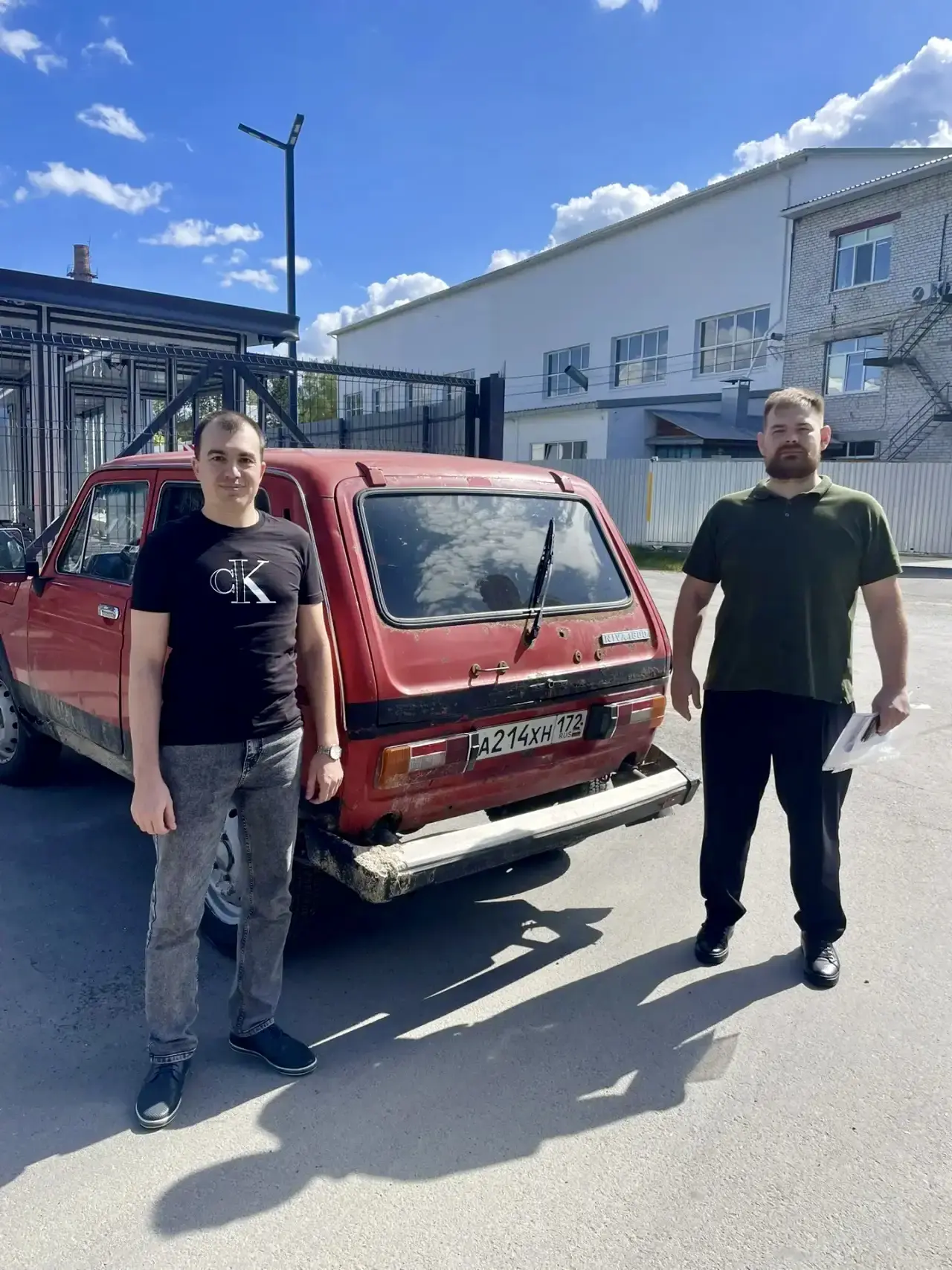 🚗 «Нива» для наших бойцов