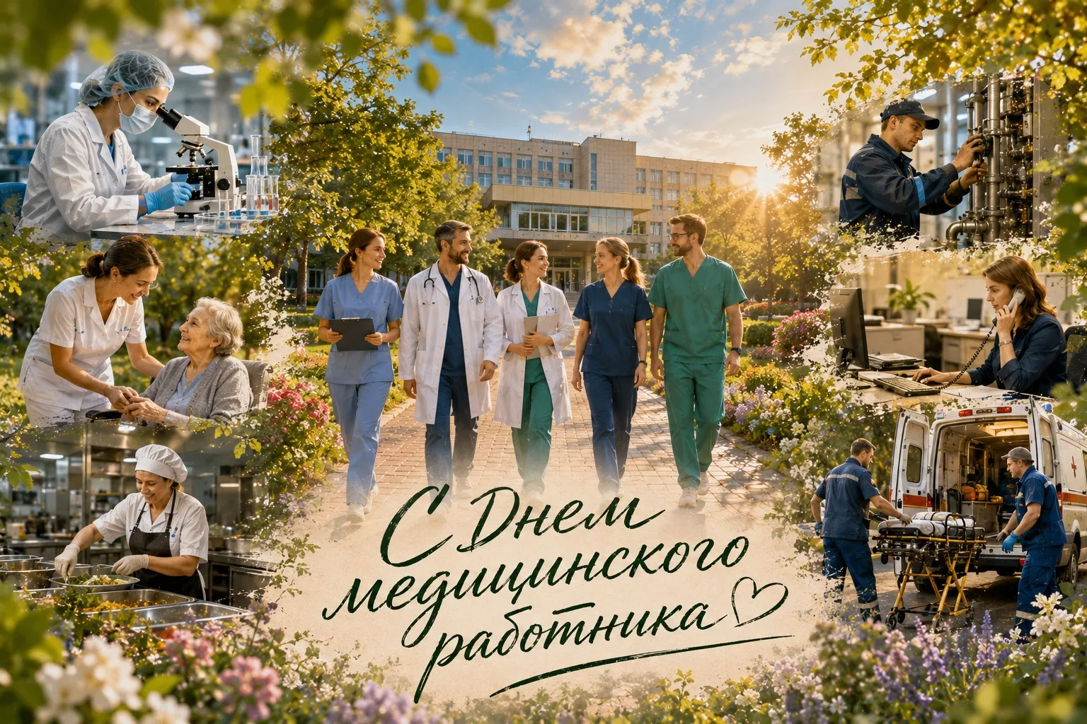 Уважаемые коллеги, дорогие друзья!

Примите искренние поздравления с Днём медицинского работника.

Б