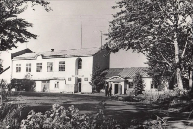 Здание пожарной станции, г. Долинск, 1950-60-е гг.