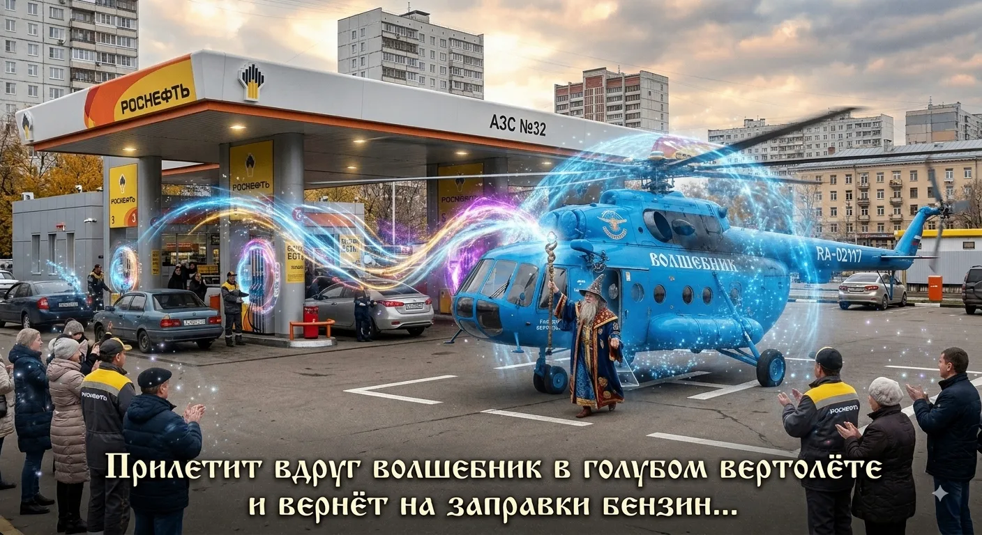 Прилетит вдруг волшебник в голубом вертолёте