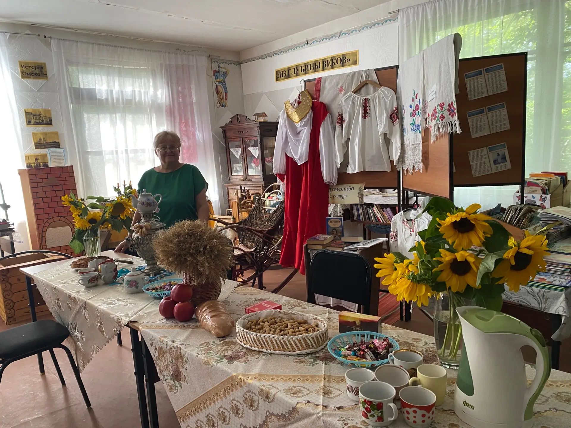 В Красовской и Крестинской библиотеках 19 августа  прошли душевные и познавательные мер...