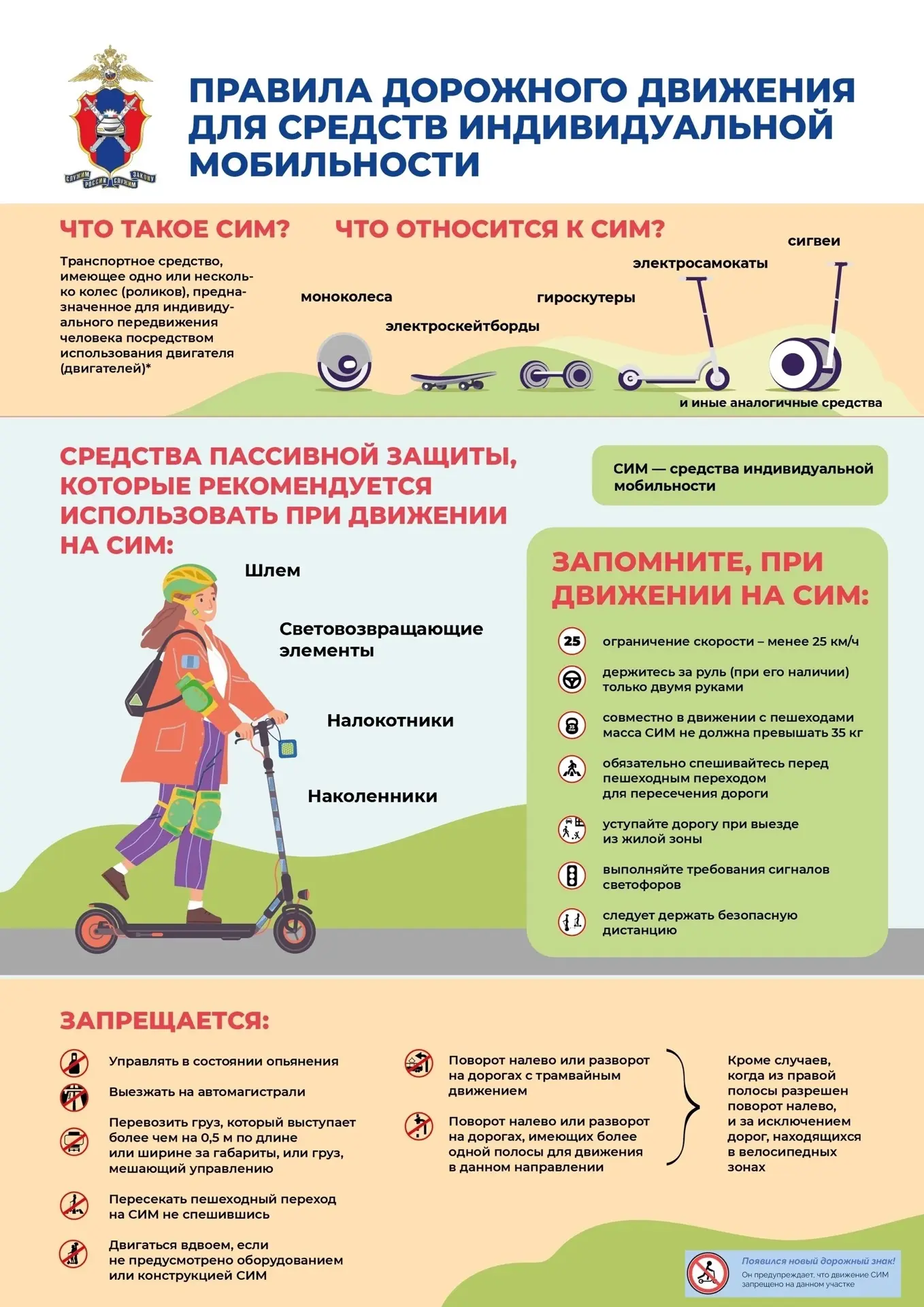 📌Правила дорожного движения при использовании мототранспорта и средств индивидуальной мобильности❗️