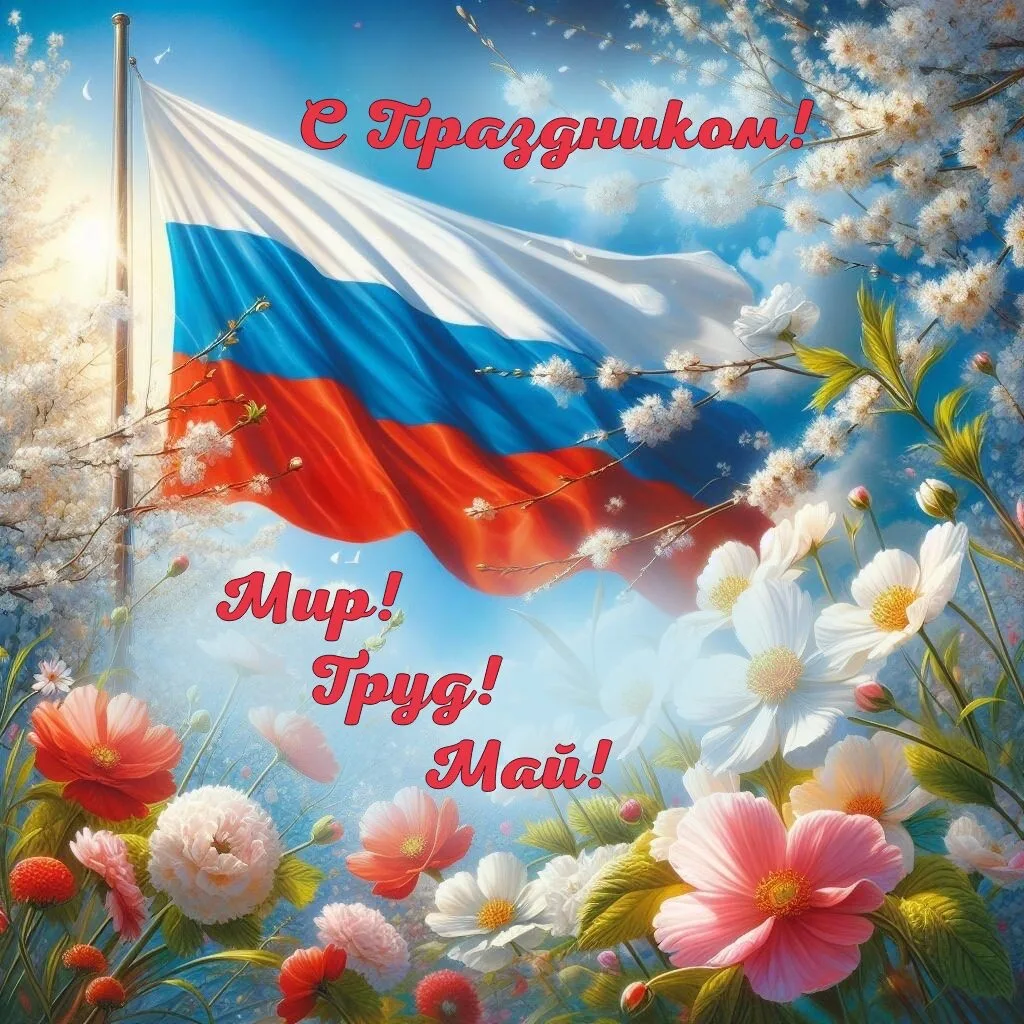 С Днём Весны и Труда!