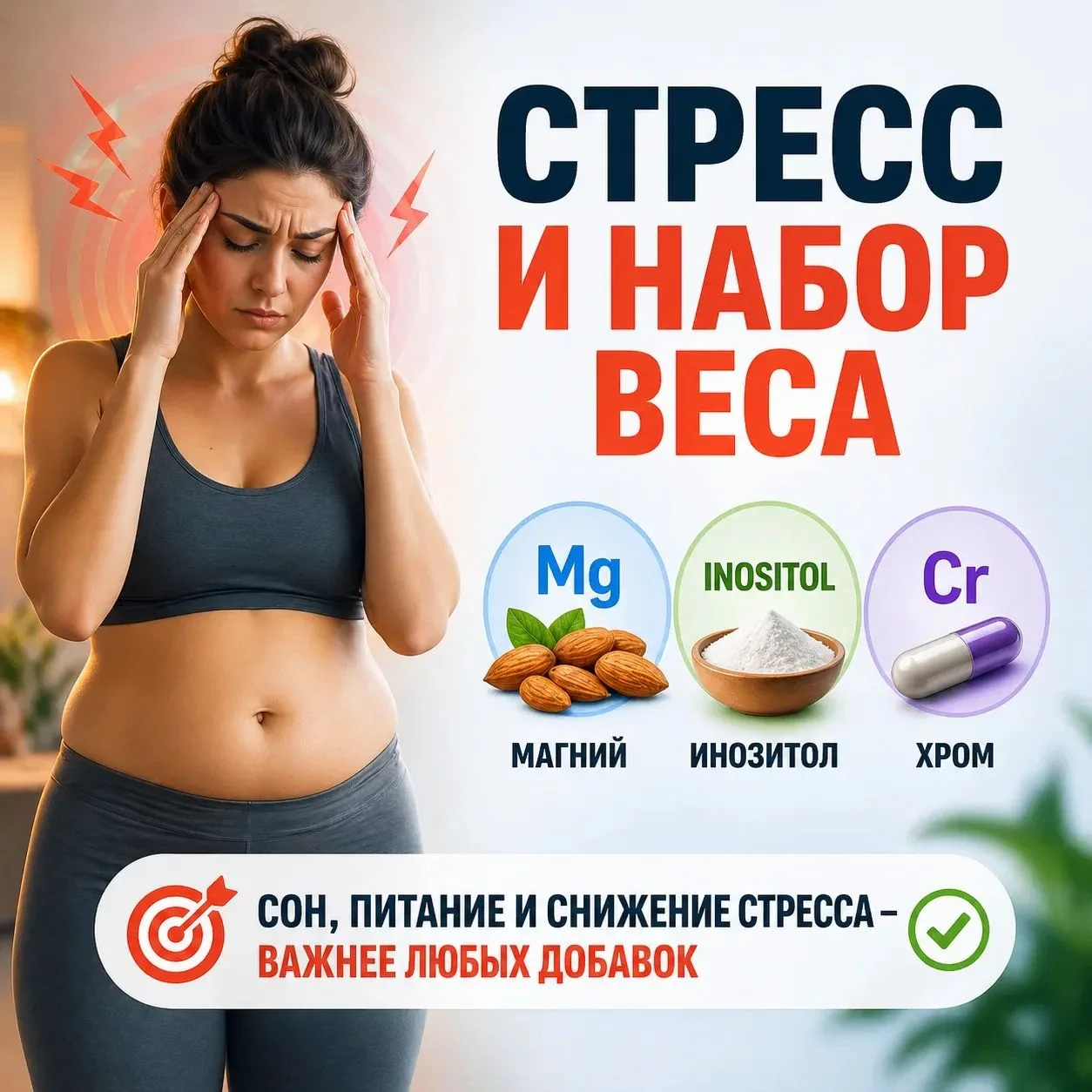 Стресс и набор веса