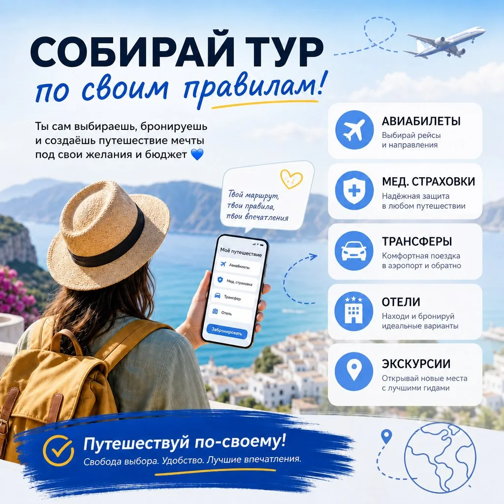 Если вы решили отправиться в свое индивидуальное путешествие, то