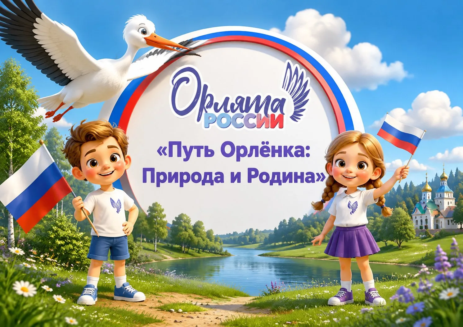 🇷🇺Патриотическая неделя в Аисте, приуроченная ко Дню Государственного флага Российско...