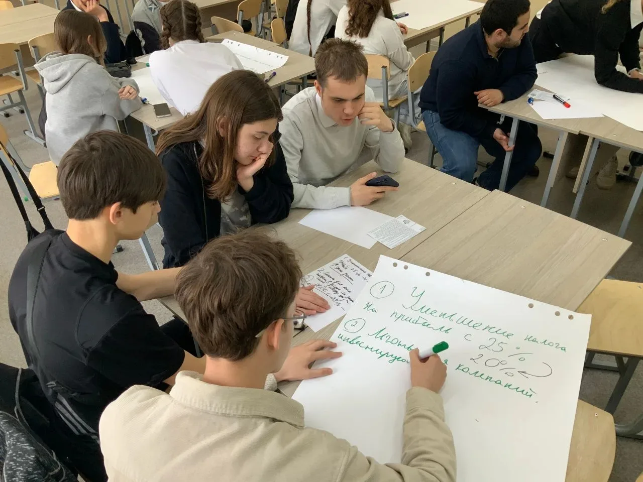#профориентация  👨‍🏫В апреле учащиеся нашей школы приняли участие в серии увлекательных мероприятий,