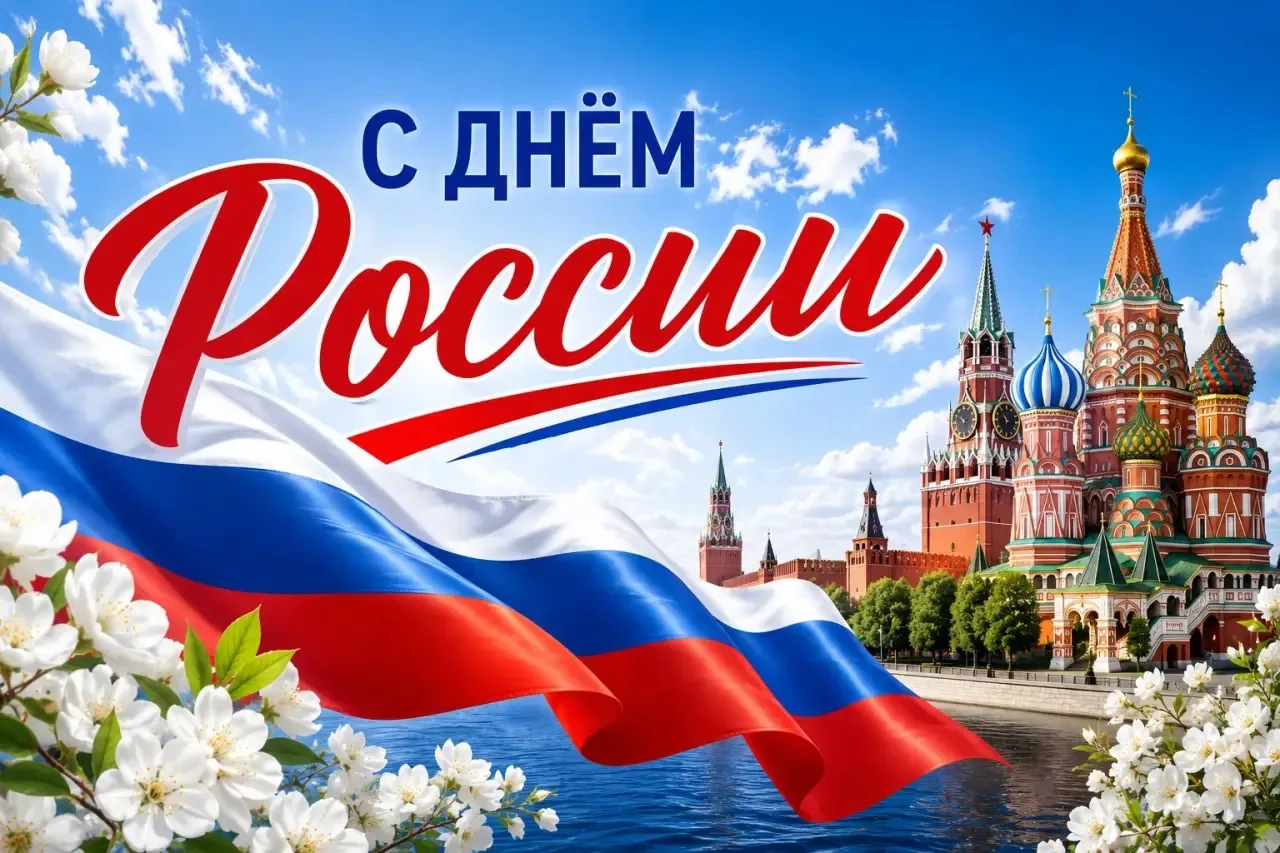 🇷🇺 С Днём России!

Сегодня, 12 июня, мы отмечаем один из главных государственных праздников — День