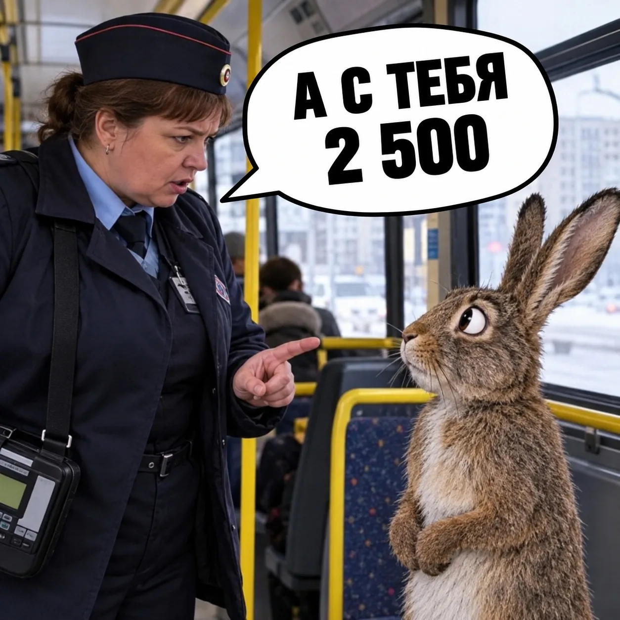 🥲 Штраф за безбилетный проезд в Новосибирске могут увеличить до 2500 рублей