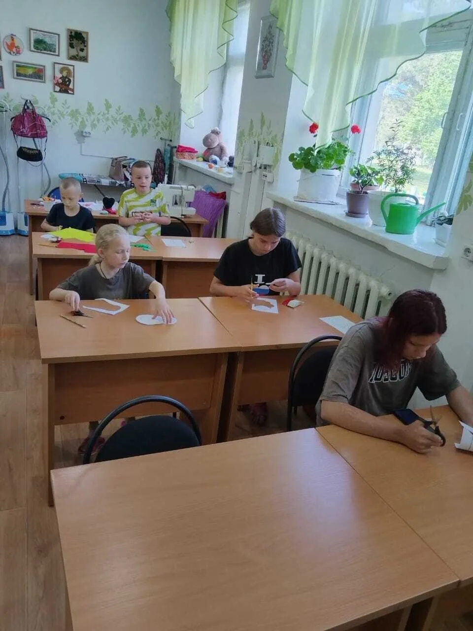 Коллективное панно "Наша Россия"! 🇷🇺