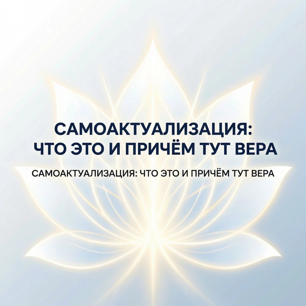 Слово «самоактуализация» иногда настораживает. Кажется, что это из лексикона психологии...