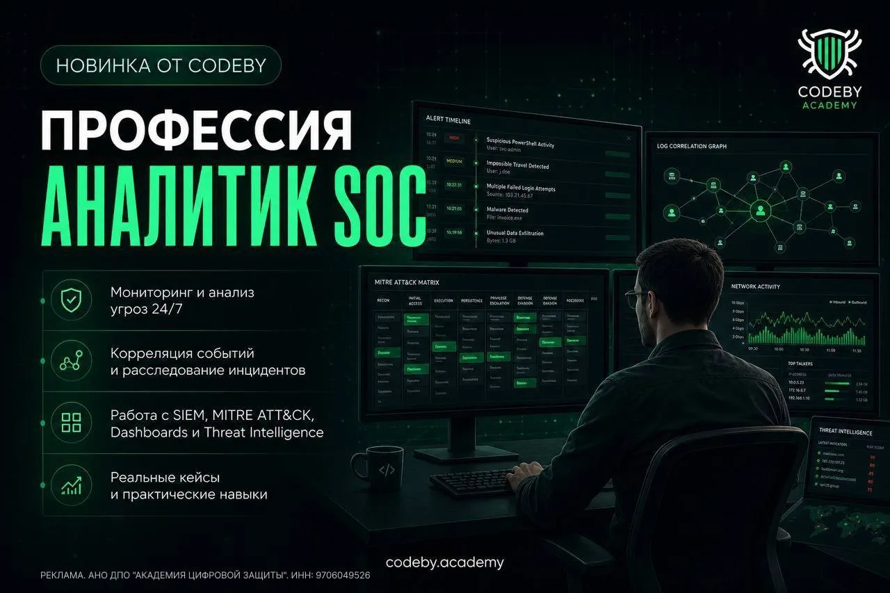 Антивирусы, EDR, фаерволы и SIEM генерируют тысячи событий каждый день. Ценность создаёт не сам факт