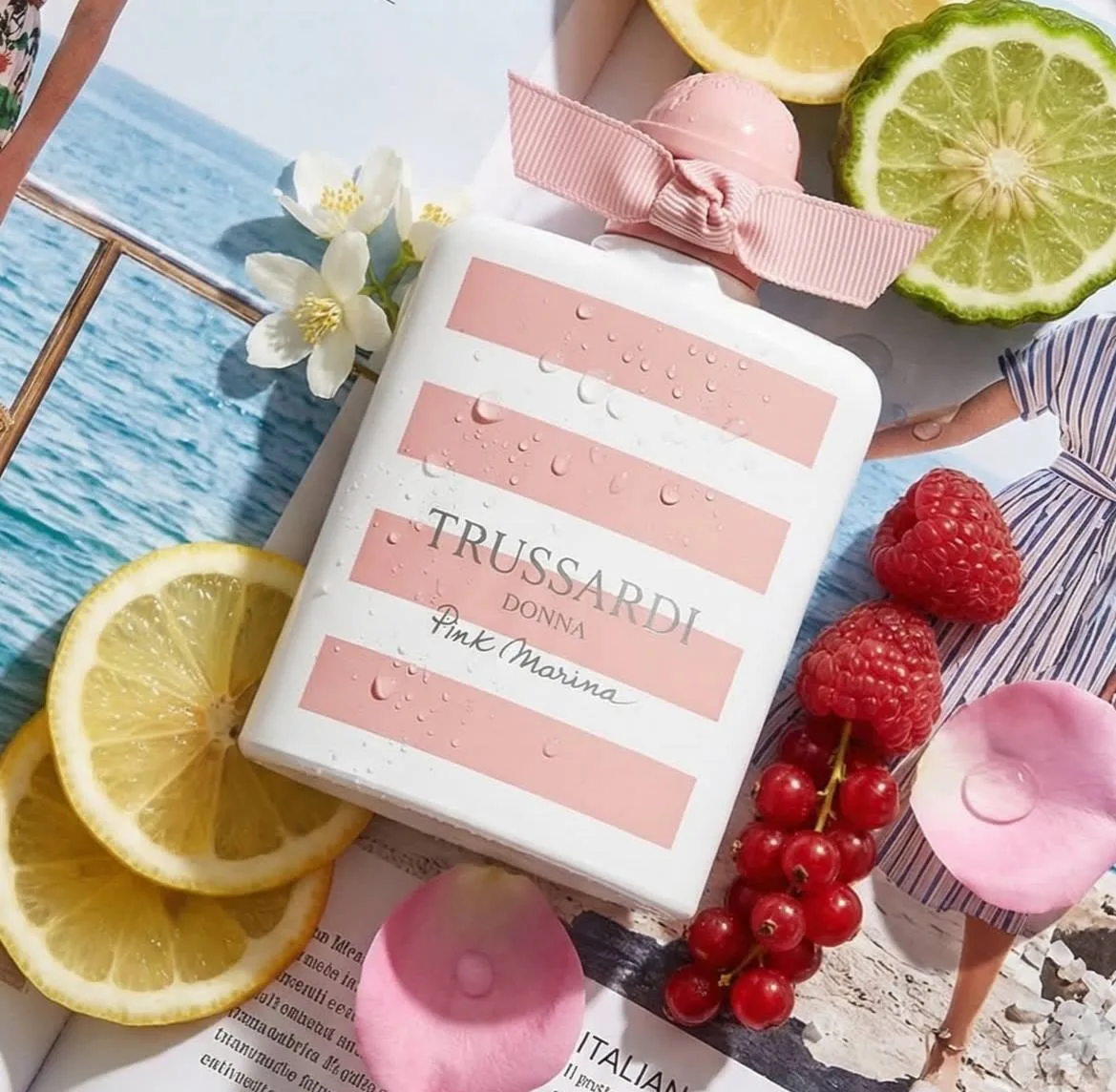 Donna Pink Marina ноты лимона, дыни, розового грейпфрута, экзотического морского нарцис...