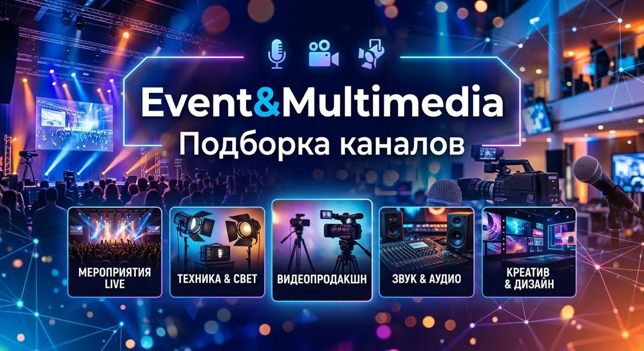 Пульс Event&Multimedia в твоем Telegram! 🚀