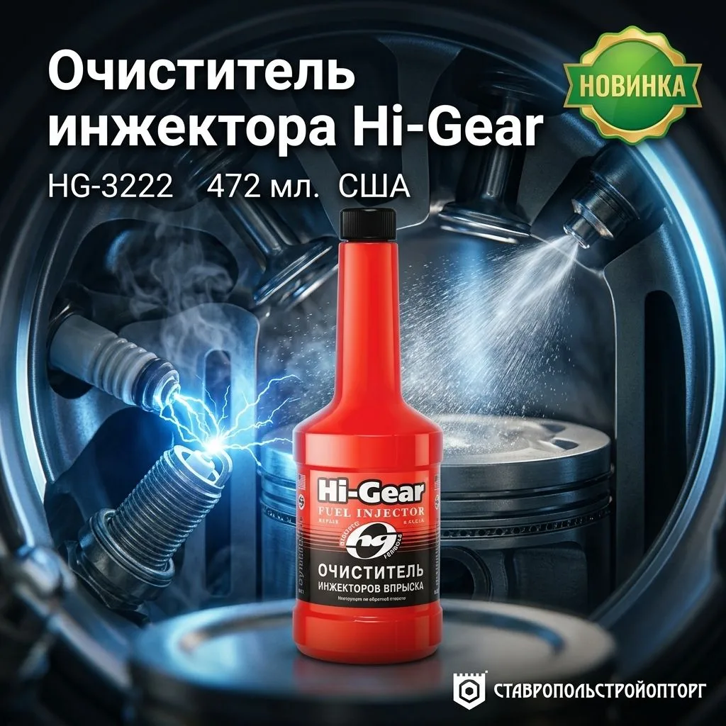 🚗 Hi-Gear HG3222 — чистим всё за один раз! 🔥