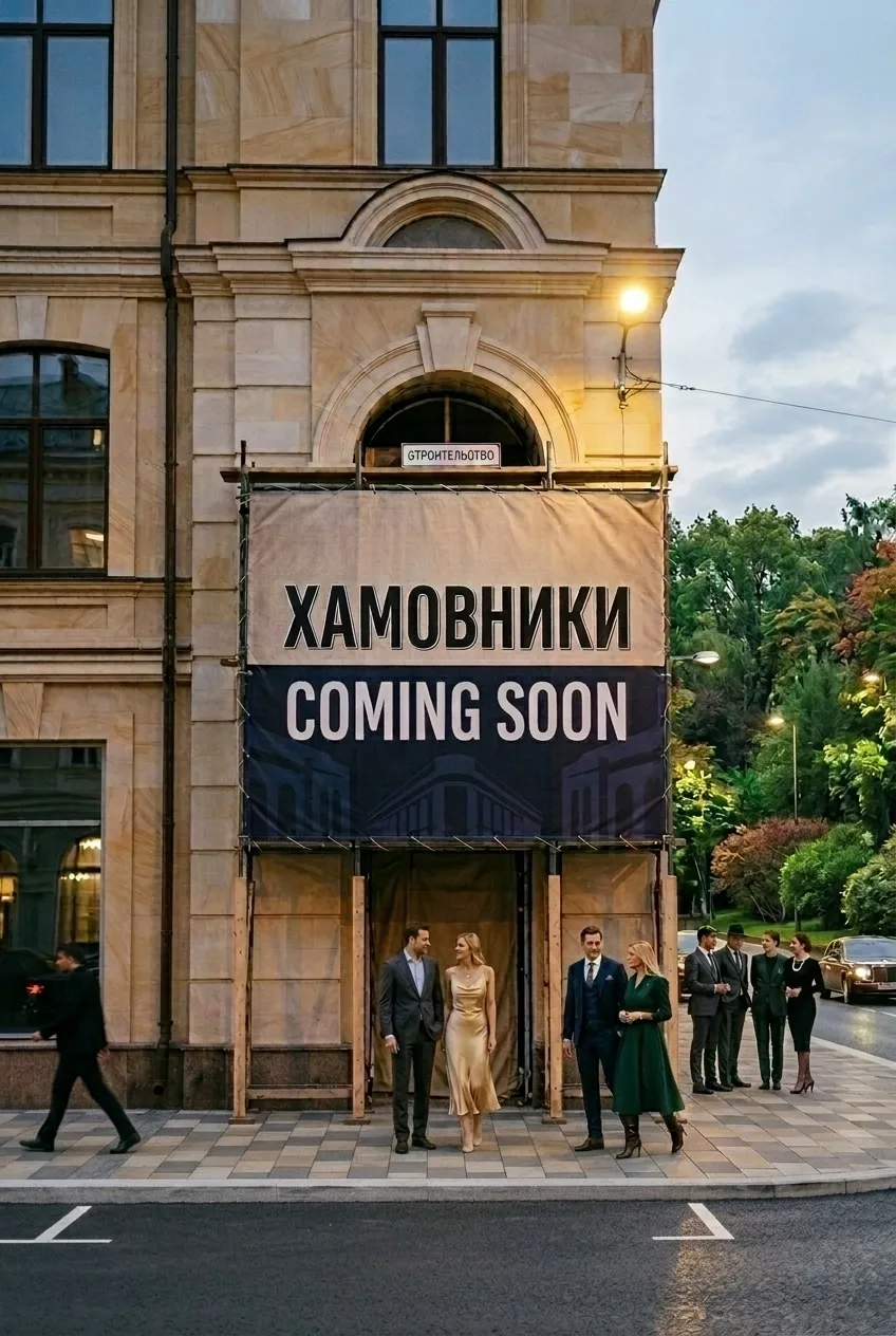 Новый проект в Хамовниках…coming soon 😍