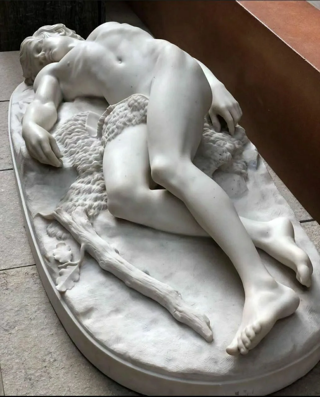 "Мертвый Авель" (Abel mort), 1865 г.

Винсент Эмиль Фёжер де Фор (Vincent Émile Feugère des Forts, 1