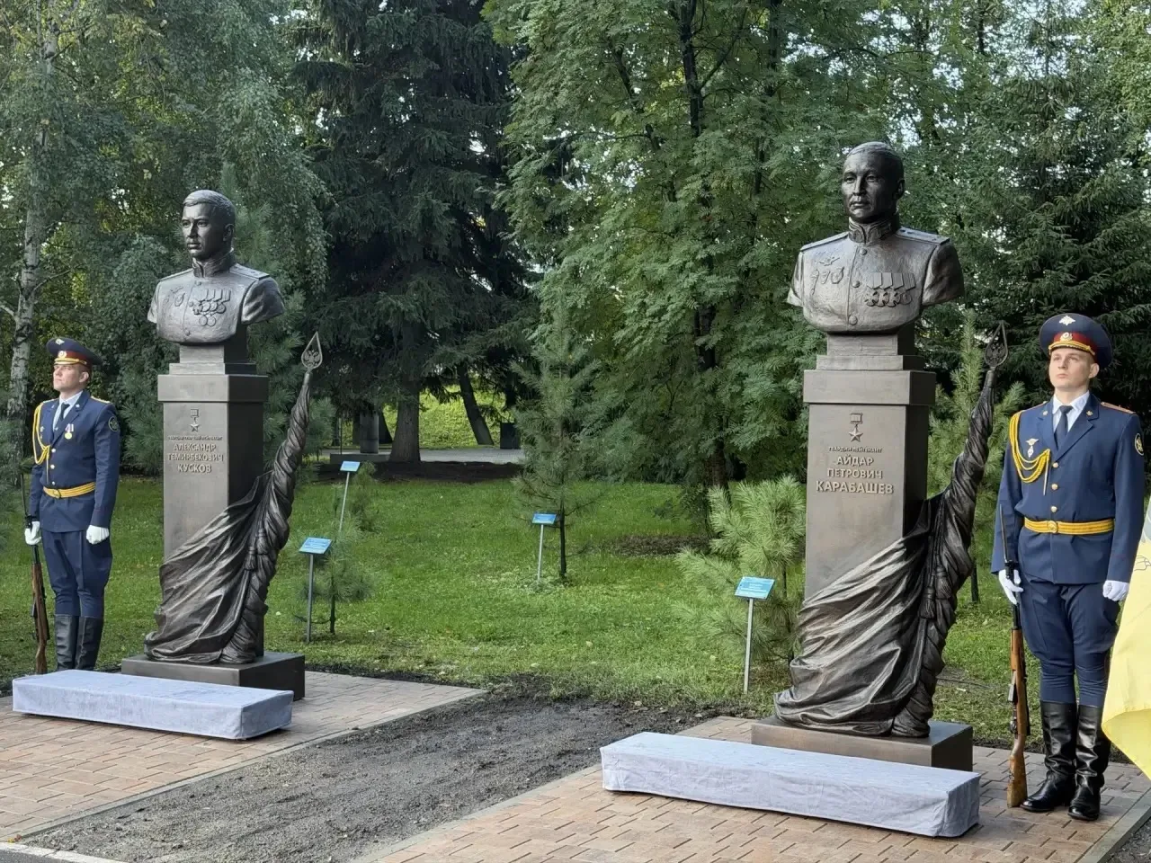Айдар Карабашев и Александр Кусков. Их имена звучат как клятва верности Отечеству, как ...