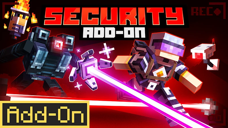 Add-on "Security" Защитите свою базу с помощью турелей, ловушек, дронов и многого другого!  ❌ Управл