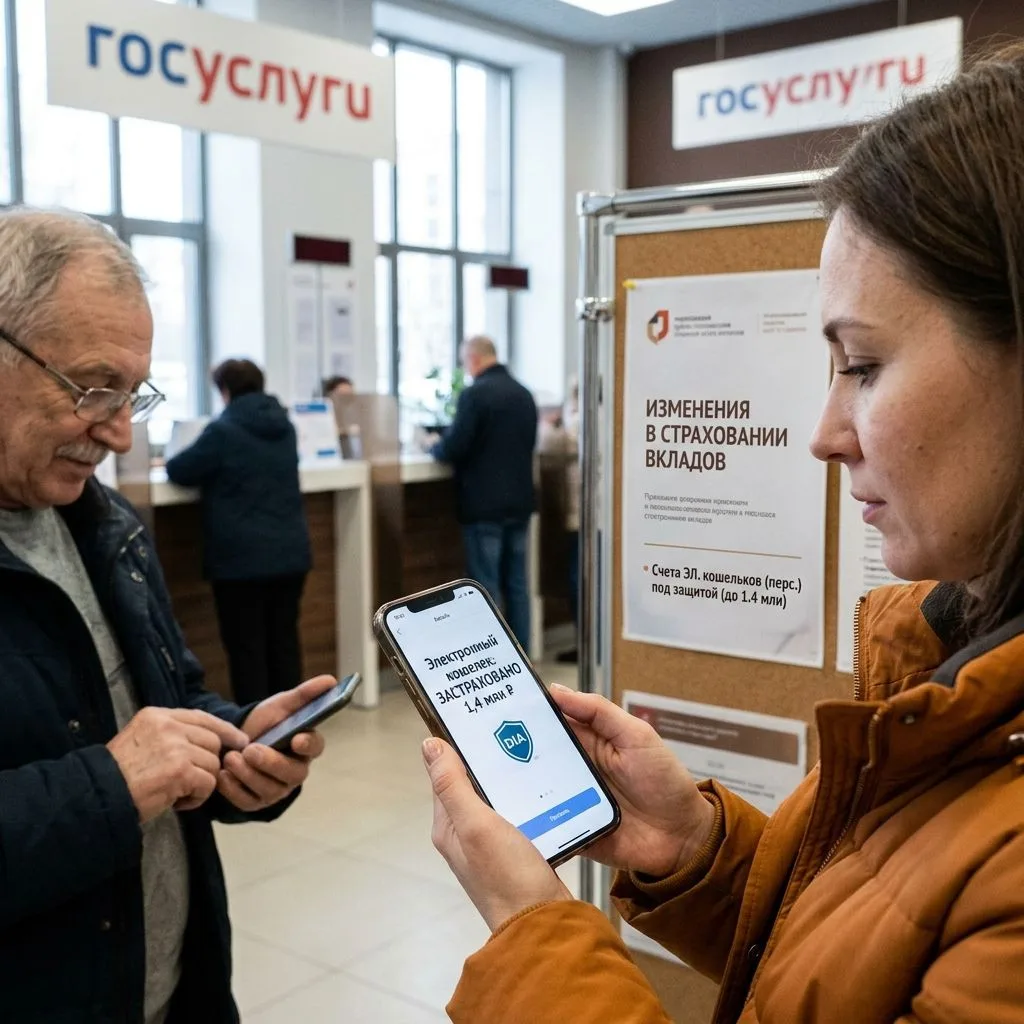 Госдума расширила систему страхования вкладов, включив в неё средства на электронных ко...