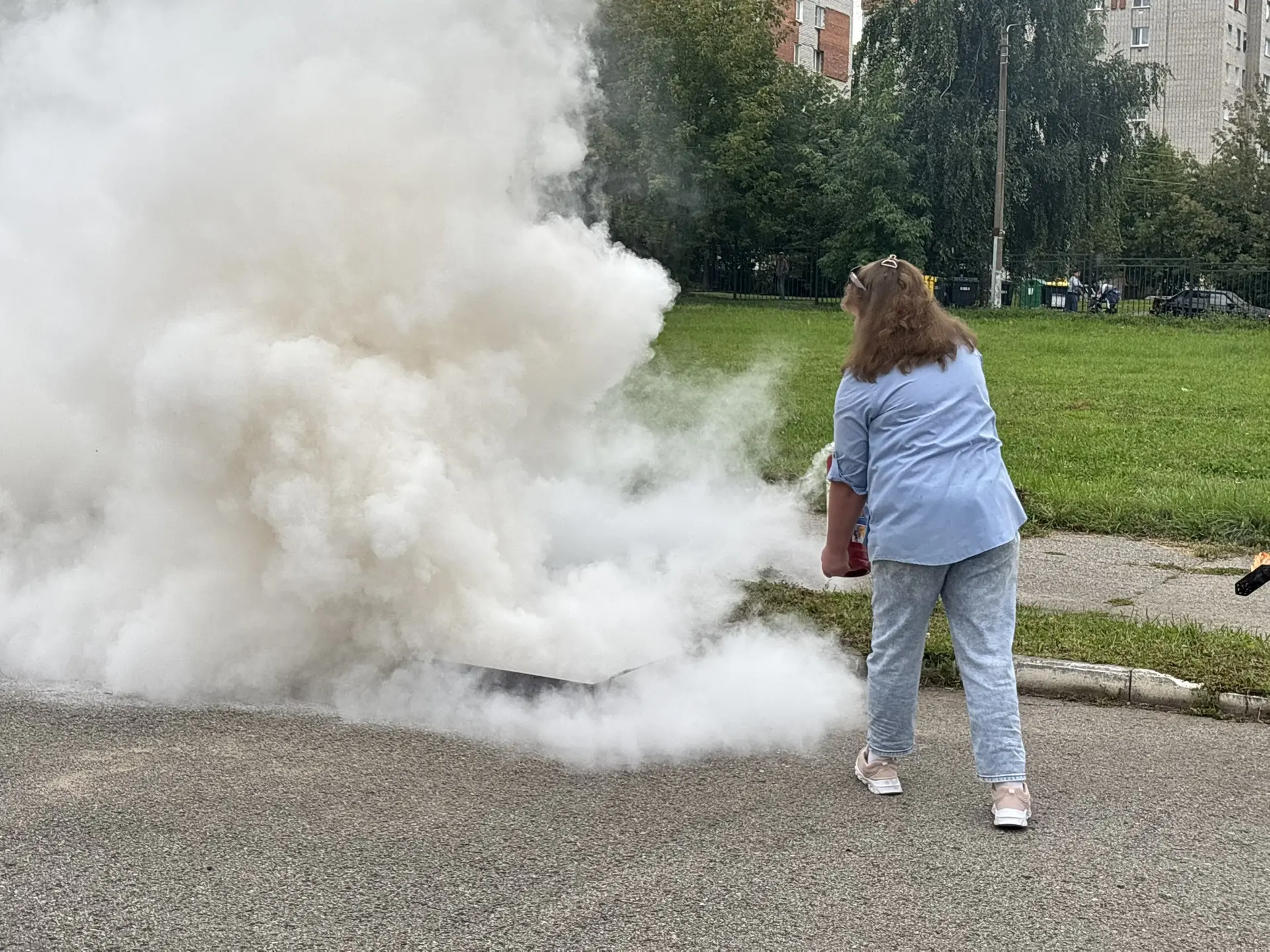 🚒 Сегодня в нашем лицее  прошли учения по пожарной безопасности!
