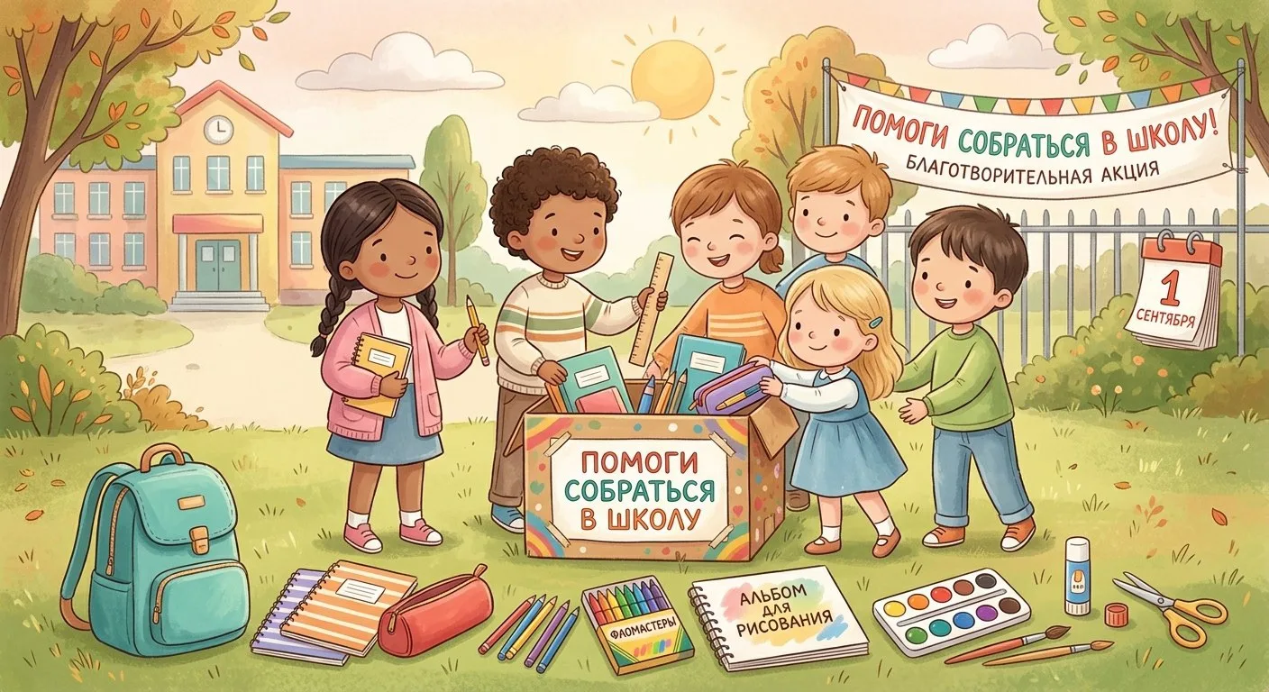 Совсем скоро 1 сентября. Для многих детей это долгожданный праздник, но для тысяч ребят...