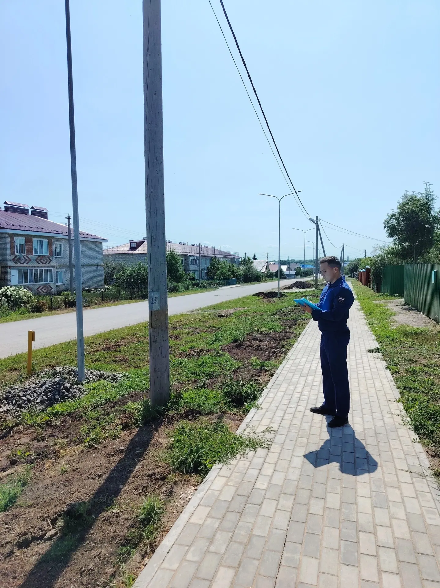🚧После вмешательства прокуратуры Яльчикского района подрядная организация завершила за...