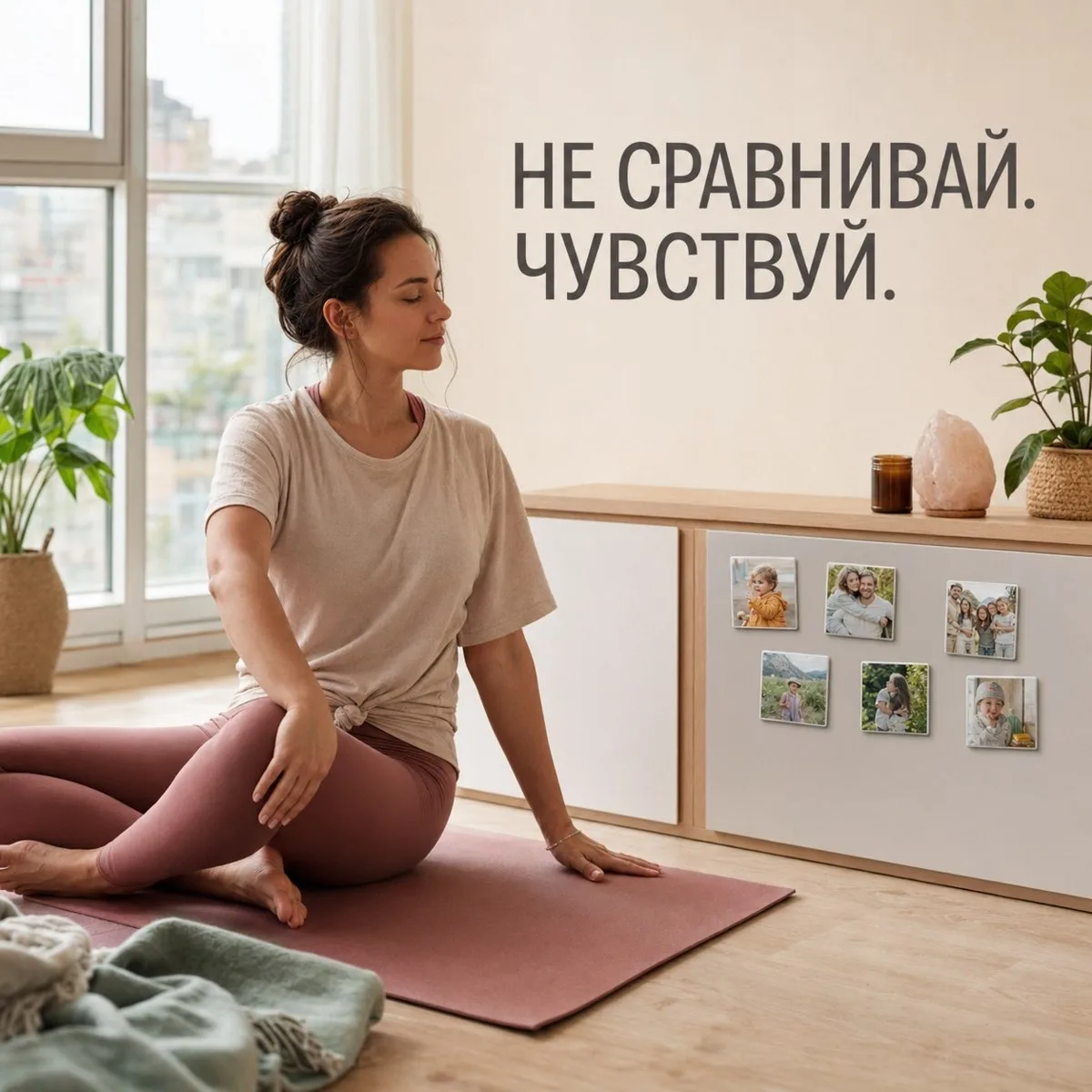 Твоя практика не должна быть похожа на чужую

У кого-то глубокая растяжка. Кто-то легко держит балан