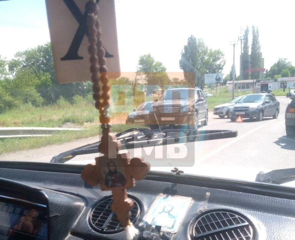 → 🚧 ДТП: Георгиевский округ, с.Краснокумское, перед первым мостом со стороны города, проезд в село 