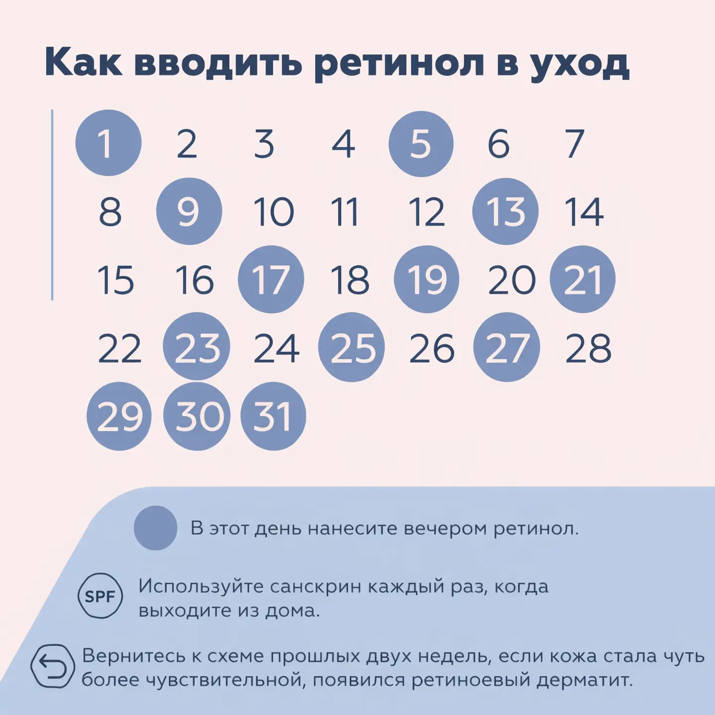 СХЕМА ВВОДА РЕТИНОЛА: БЕЗ ОЖОГОВ И ШЕЛУШЕНИЙ

Сохраняйте и поделитесь с подружкой🐰

Если у вас чувс