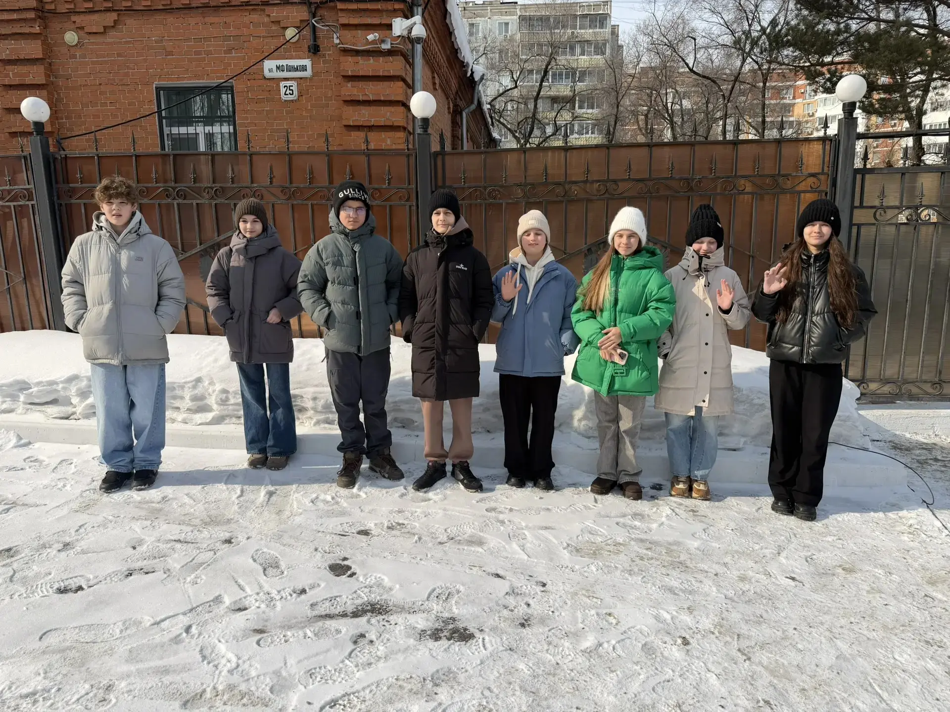 Ученики 7а класса провели познавательную экскурсию  в музей контрразведки управления ФСБ России в Ха